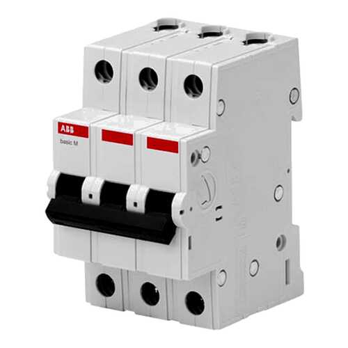 Выключатель автоматический Basic M, BMS413C16, 3 P, 16 A, C, 4,5 кА в Домовой