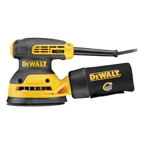 Сетевая эксцентриковая шлифовальная машина DeWALT DWE6423-QS в Домовой