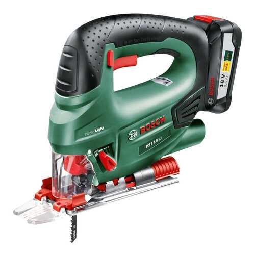 Аккумуляторный лобзик Bosch PST 18 LI 603011023 в Домовой