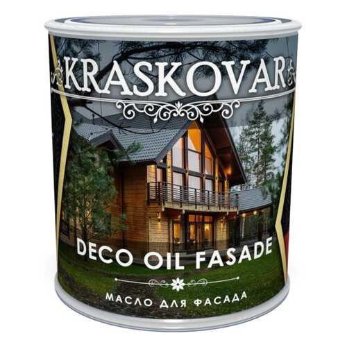 Масло для фасада Kraskovar Deco Oil Fasade Можжевельник 2,2л в Домовой