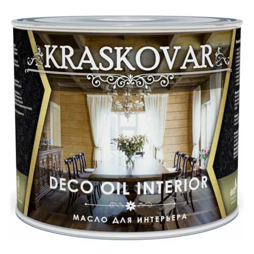 Масло для интерьера Kraskovar Deco Oil Interior Бамбук 2,2л в Домовой