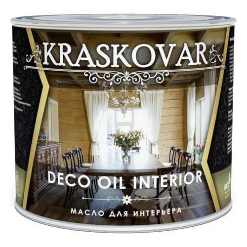 Масло для интерьера Kraskovar Deco Oil Interior Маслина 2,2л в Домовой