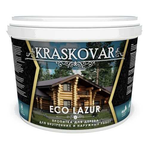 Пропитка для дерева Kraskovar Eco Lazur Дуб 0,9 л в Домовой