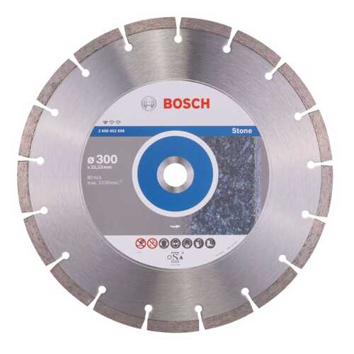 Алмазный диск Bosch Stf Stone300-22,23 2608602698 в Домовой