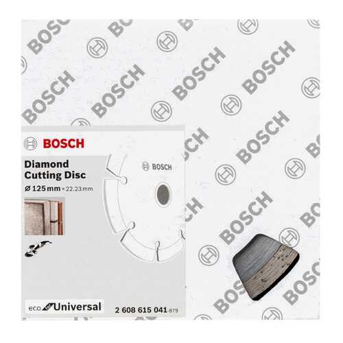 Диск алмазный отрезной Bosch ECO Universal 125-22,23 2608615041 в Домовой