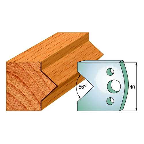 Комплект из 2-х ножей 40x4 SP CMT 690.034 в Домовой