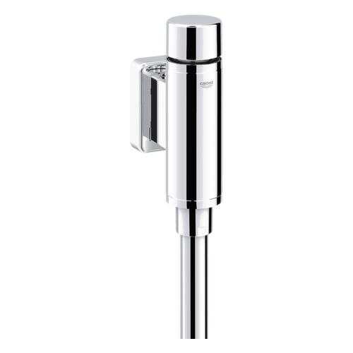 Смывное устройство для писсуаров Grohe Rondo 37342000 антивандальная металлическия кнопка в Домовой