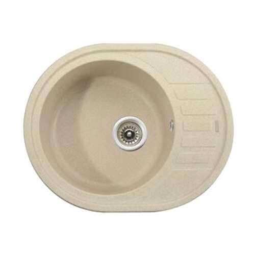Мойка-Гранит KAISER 620x500x220 Sand Beige(овальная) в Домовой